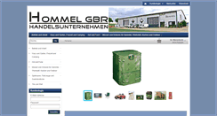 Desktop Screenshot of hommel-gbr.de